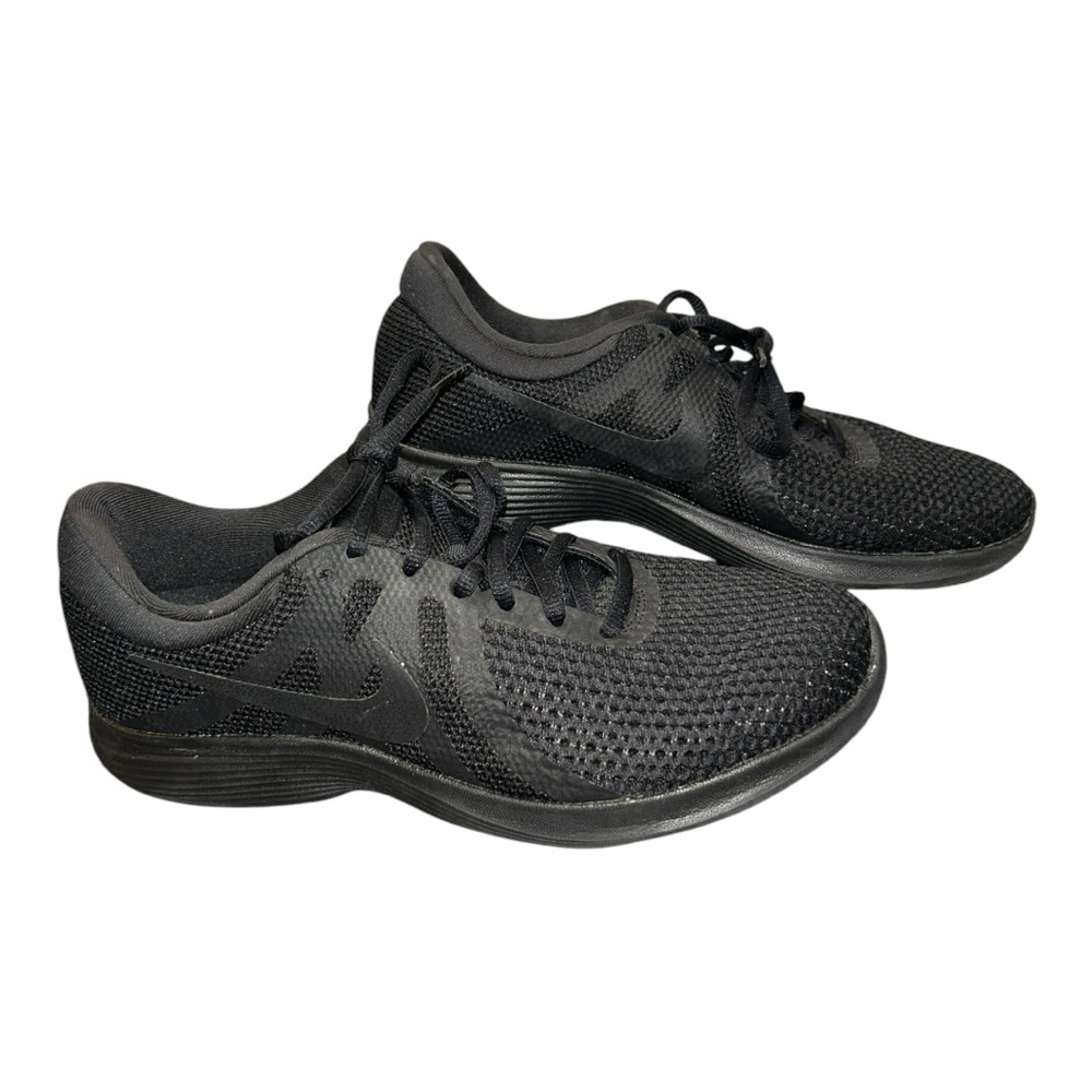 Nike Revolution 4 ‘Triple Black’ Women’s Sneakers – Size 9 USA pre-loved - Picture 9 of 12